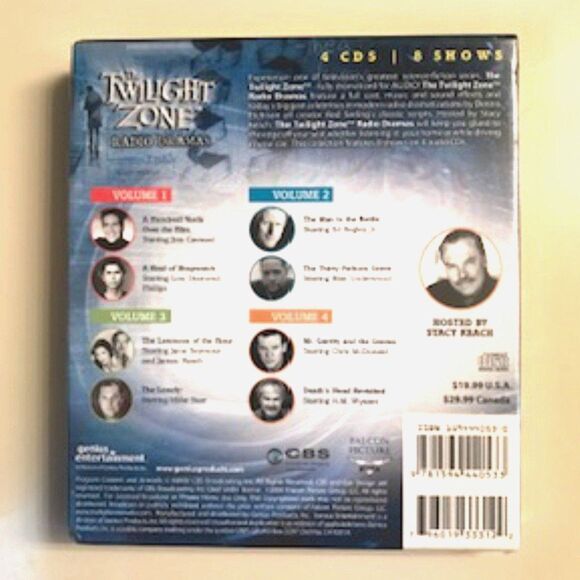 The Twilight Zone . Radio Dramas . {4} Disc Set . Collection 1 - Picture 2 of 4